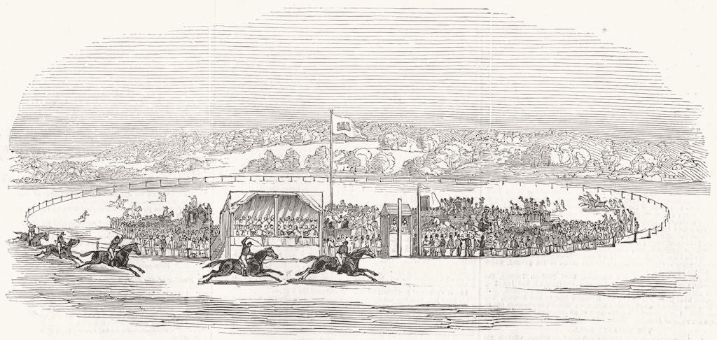 HAREWOOD HOUSE. Races wheat croft-cod Thompson's Hamlet win Lascelles cup 1845